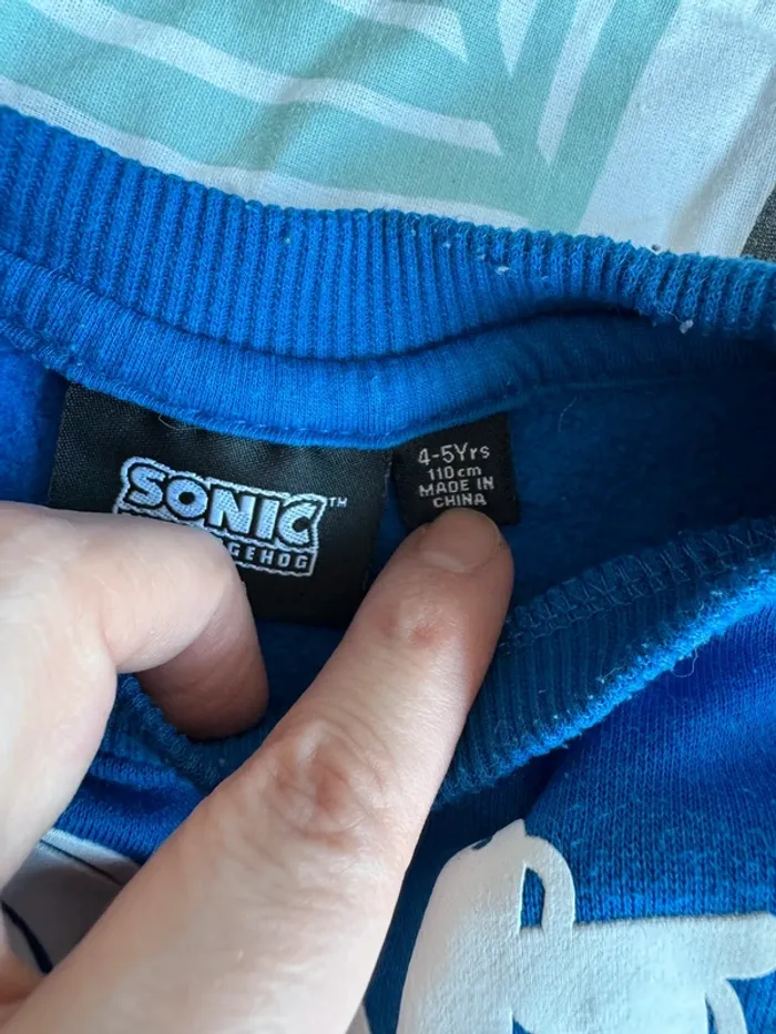 Pull Sonic enfant - photo numéro 2