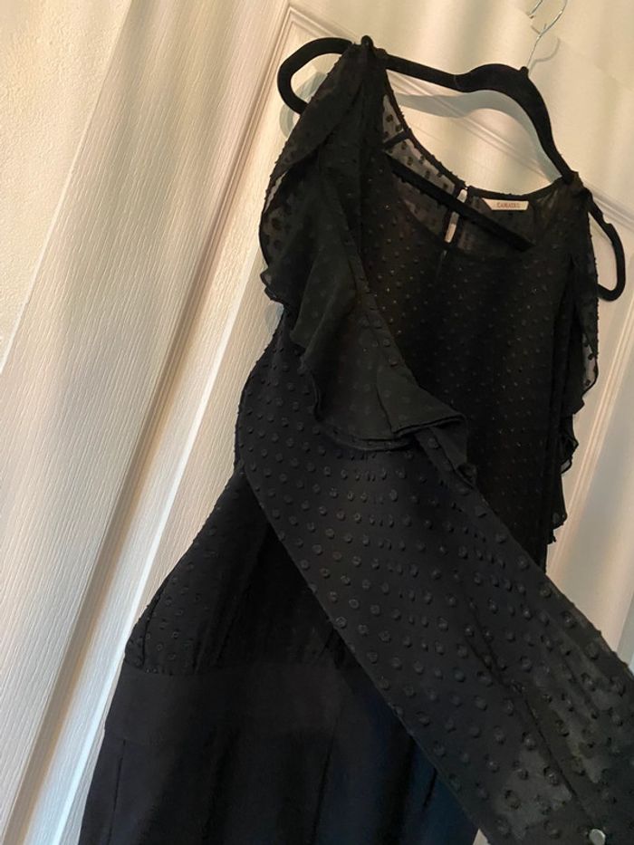 Combi short voilage noire Camaïeu - photo numéro 2