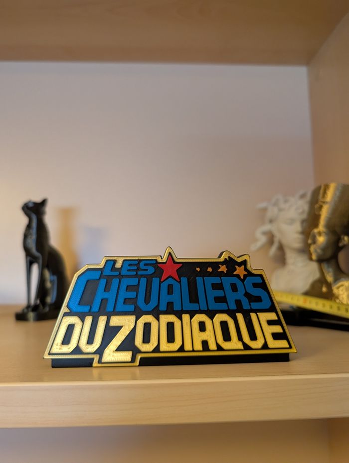 Enseigne les chevaliers du zodiaque