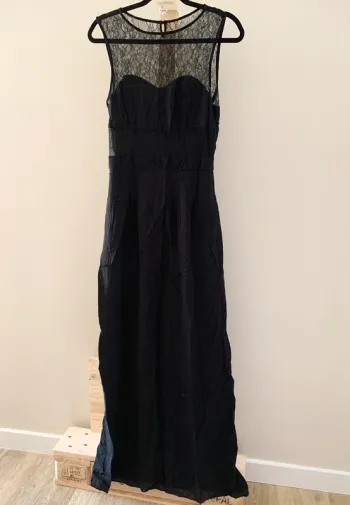 🖤 Robe longue noire élégante Naf Naf – Taille 40