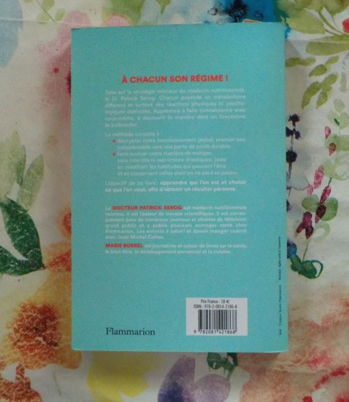 CREEZ VOUS-MEME VOTRE REGIME par Patrick SEROG Ed. Flammarion - photo numéro 3