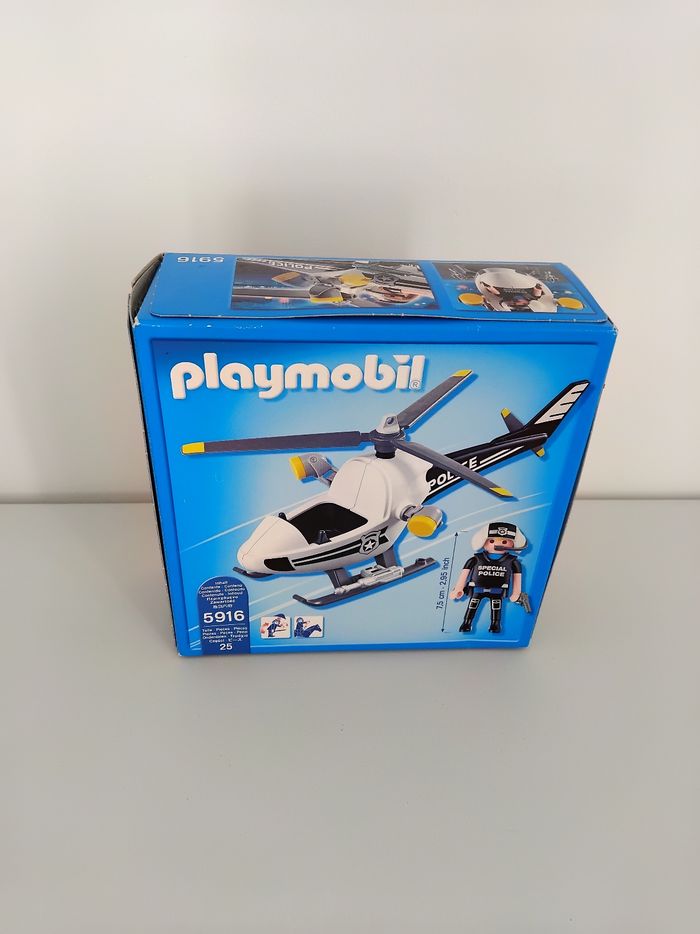 PLAYMOBIL Hélicoptère de Police 5916 Complet 🚁 - photo numéro 6