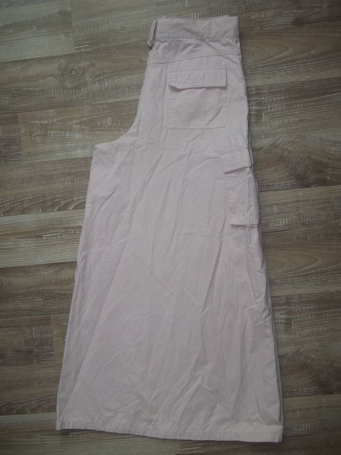 Jupe-culotte cargo longue rose pastel Okaïdi 12 ans - photo numéro 7
