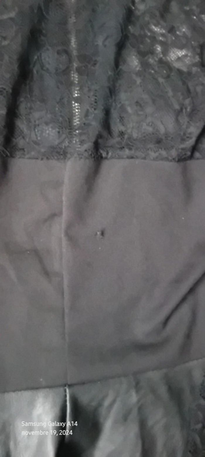 Robe sexy bimatiere avec dentelle et fermeture éclair femme M made in italy - photo numéro 15