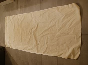 aleze drap housse blanc cassé 90 x 190 cm