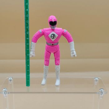 Figurine rose vinyle - power rangers