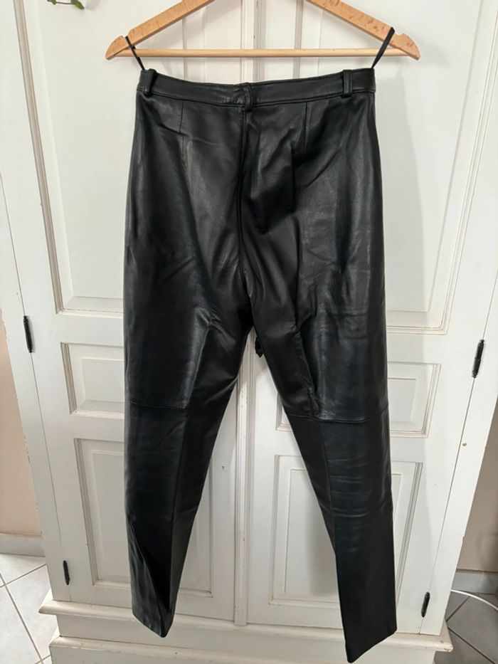 Pantalon cuir Mellencamp - photo numéro 3