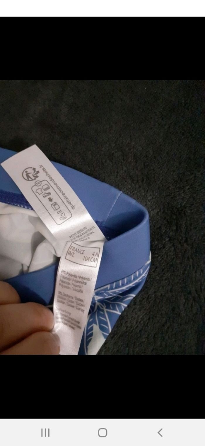 Short de bain garçon 4 ans Petit Beguin - photo numéro 4