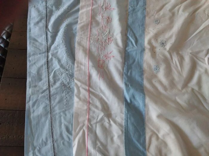 Lot de 3 draps bébé fille - photo numéro 2