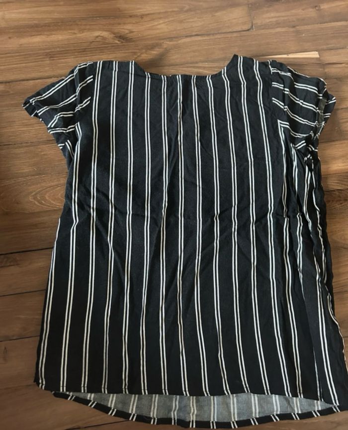 Blouse à rayures