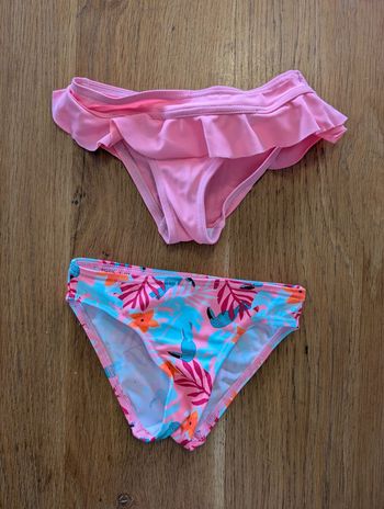 2 Bas de maillot de bain fille 2 ans