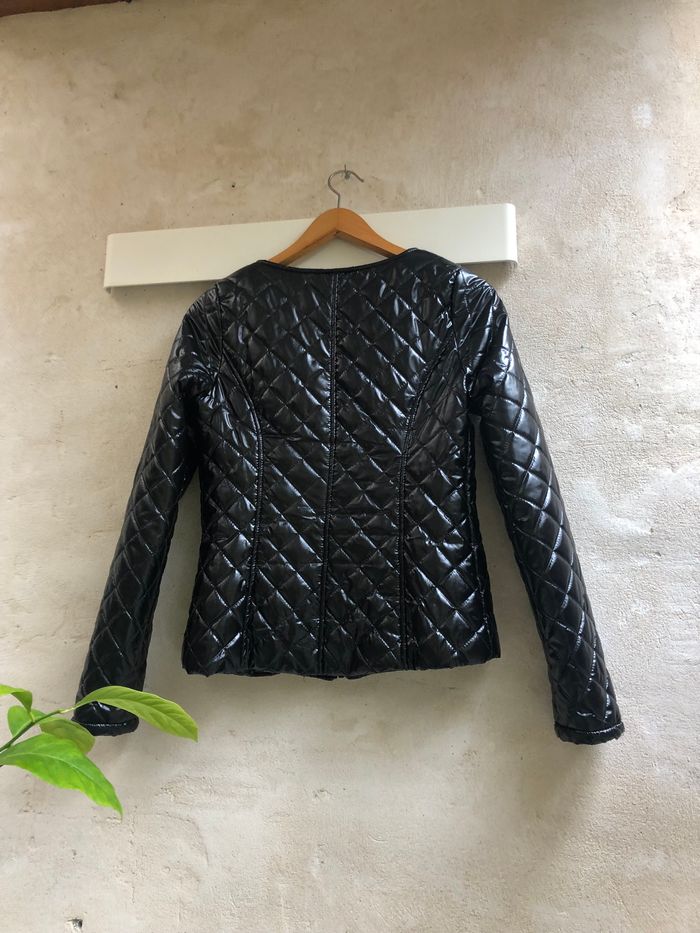 Petit blouson matelassé vernis 36 - photo numéro 3