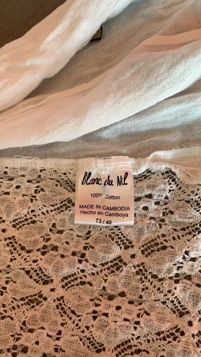 chemise femme Blanc du Nil - photo numéro 6