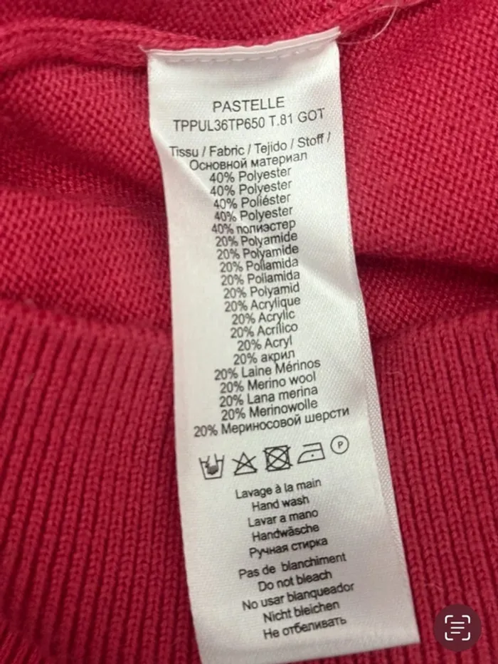 Pull rose Tara Jarmon – Taille 3 / L - photo numéro 7