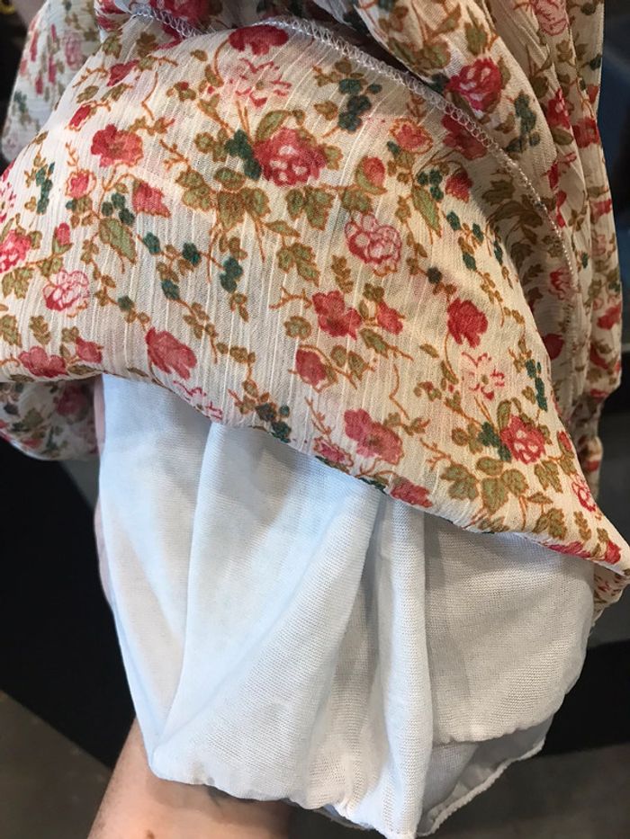 Tunique fleurie femme taille unique - photo numéro 5