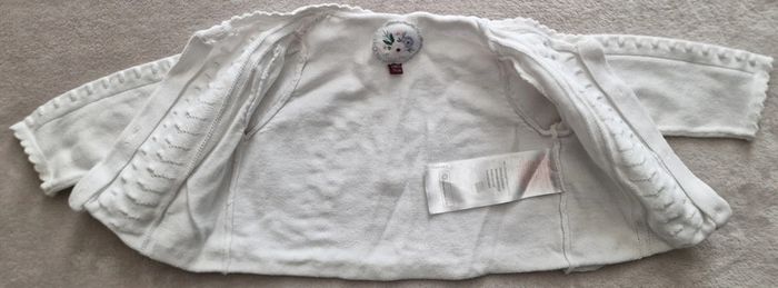 Ensemble cérémonie 6 pièces cassis, blanc & rose - 12M - Sergent Major (BE) - photo numéro 12