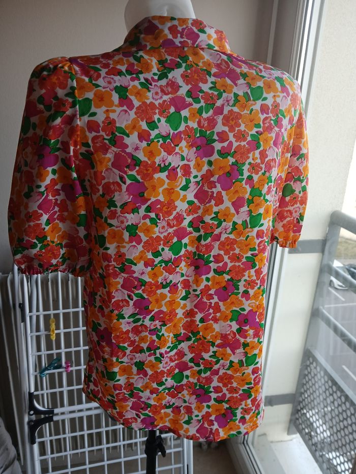 Chemise shein fleuri taille XS - photo numéro 4