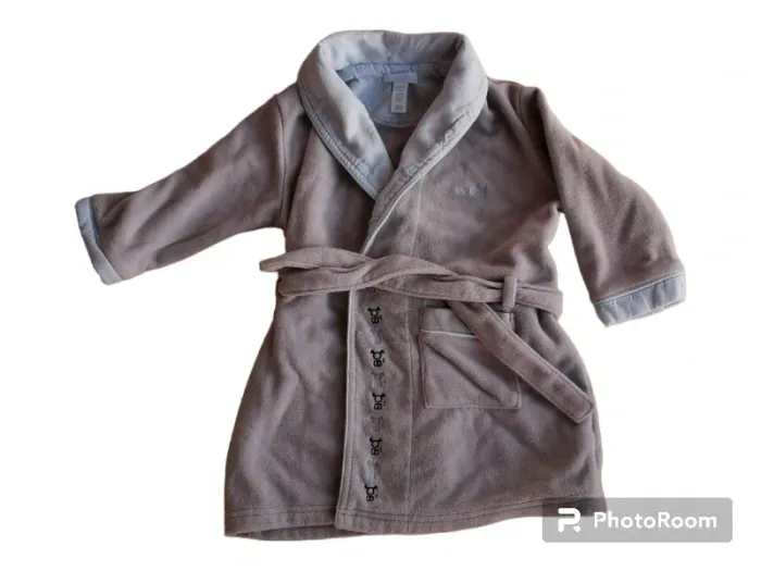 Robe de chambre peignoir polaire obaïbi 18 mois