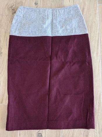 Jupe crayon en laine Somewhere