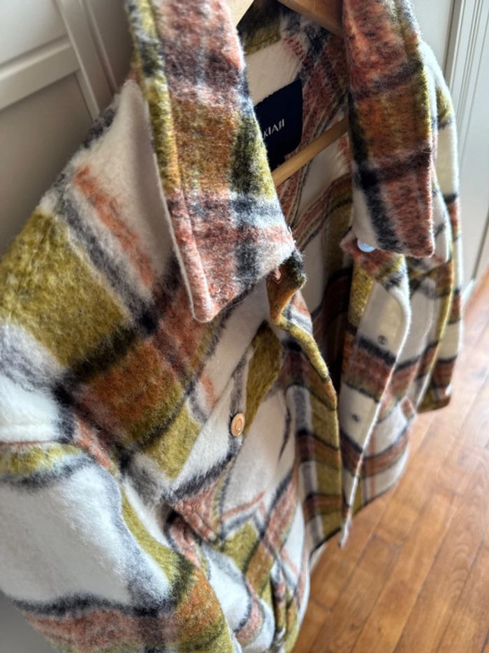 Veste épaisse à carreaux - photo numéro 3