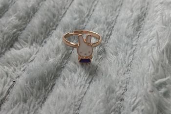 Bague enfant réglable lapin