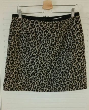 Jupe morgan léopard noir marron blanc taille 42