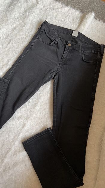Jean noir skinny 32/32 H&M