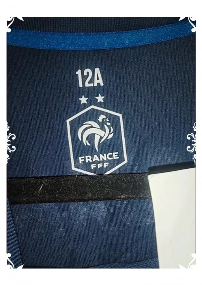 T-shirt tchouameni France fff - photo numéro 4