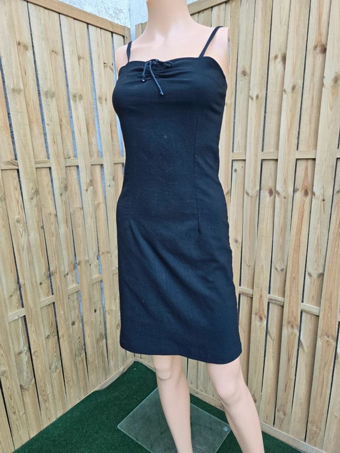 Robe ceintrée 🍒vintage 80 Froggy🍒taille 34 petit 36 - photo numéro 3