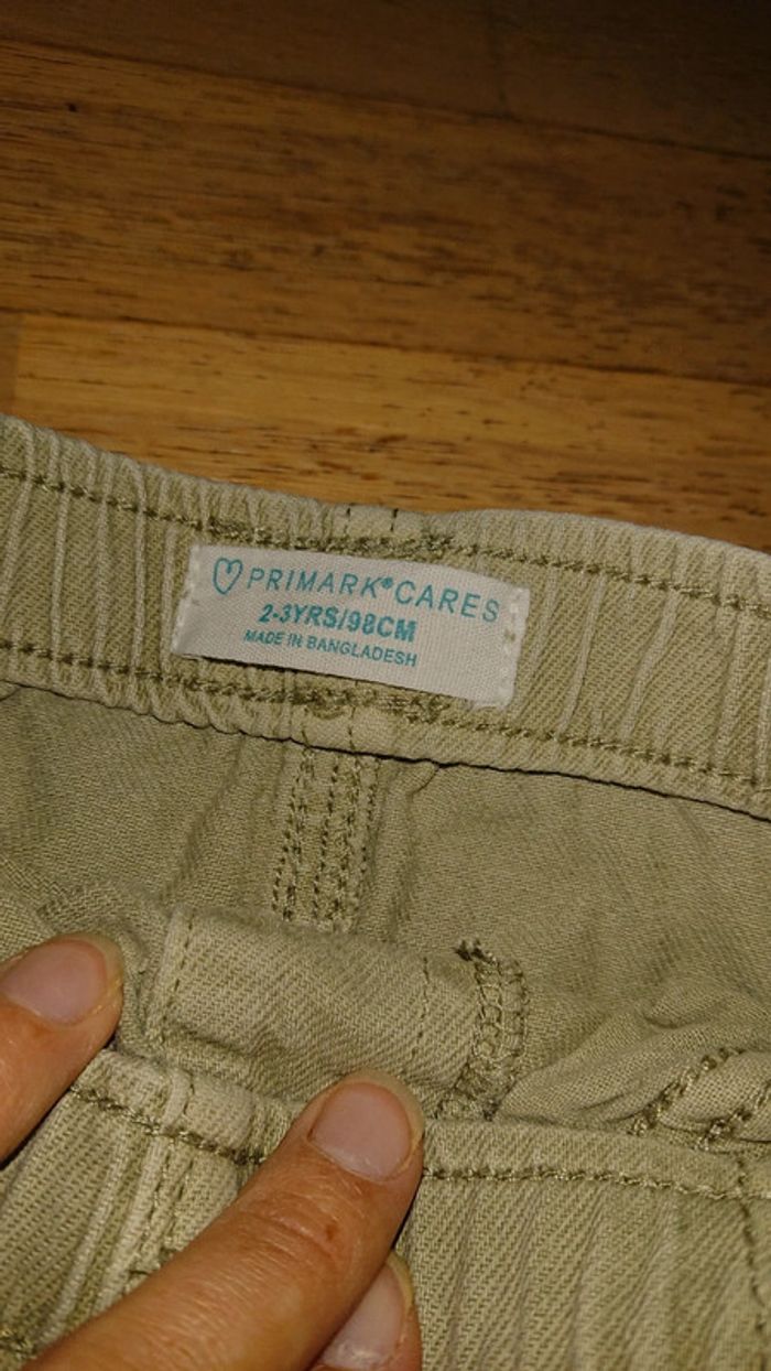 Pantalon cargo kaki - photo numéro 3
