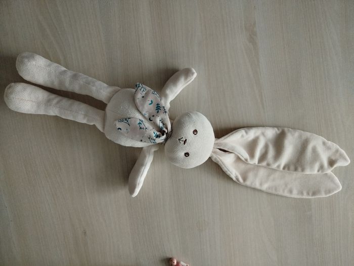 Doudou lapin crème kaloo - photo numéro 3