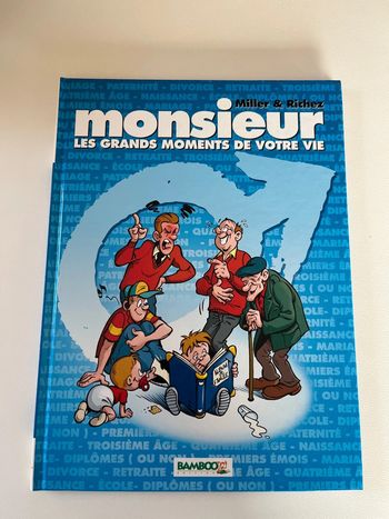 Bande dessinée Monsieur Madame les grands moments de votre vie