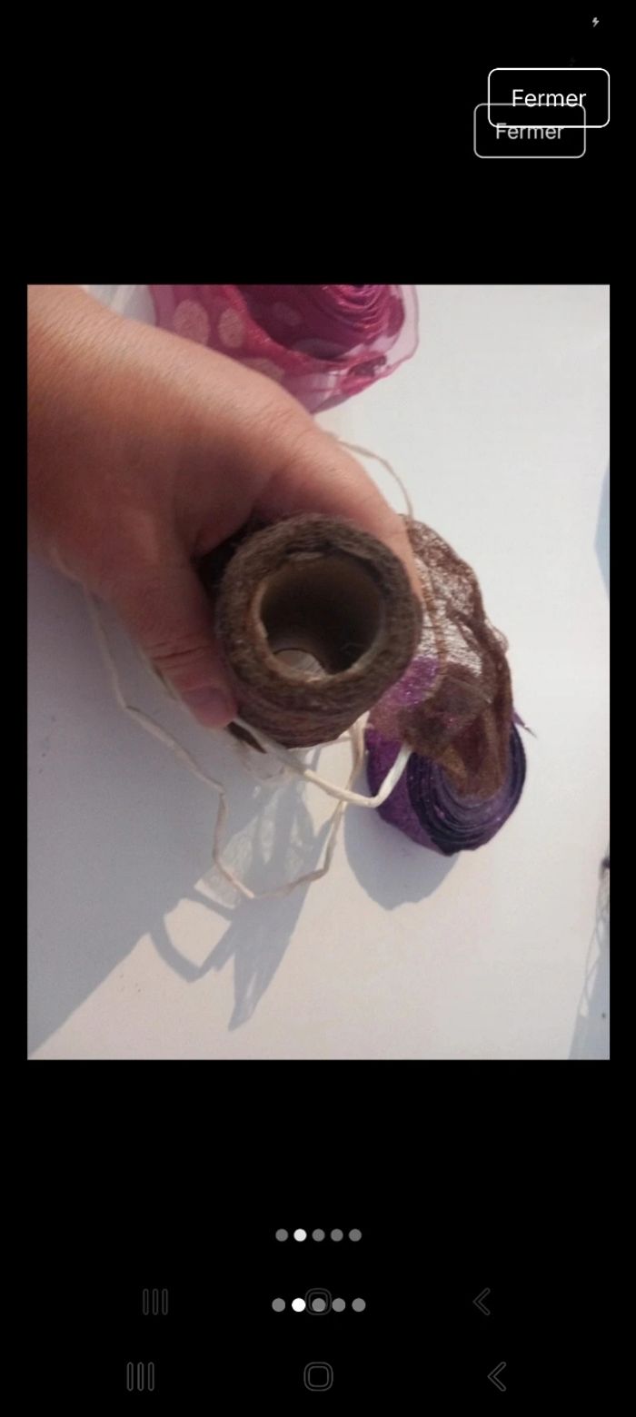 Lot divers ruban et corde - photo numéro 2