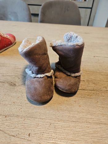 Chaussons chauds doublés d intérieur, Ruby+ Ed, 12/18 mois, peu mis