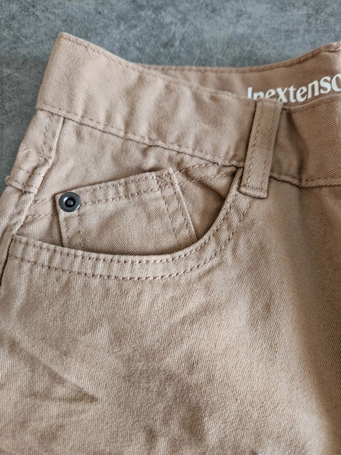 Pantalon chino régular unisexe - Taille 8 ans (125-131cm) - In Extenso (NEUF étiquetté) - Camel - photo numéro 10