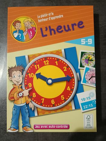 Jeu apprendre l'heure