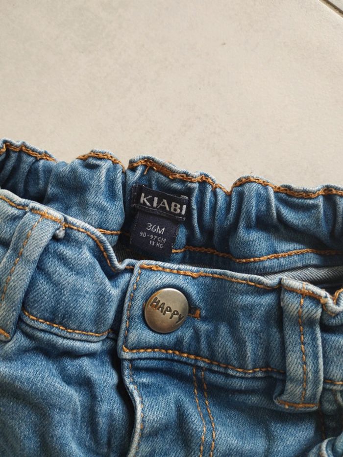 Jean délavé - photo numéro 3