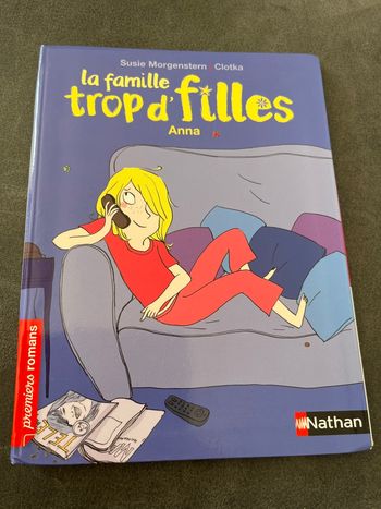 Livre premiers roman la famille trop d’filles Anna