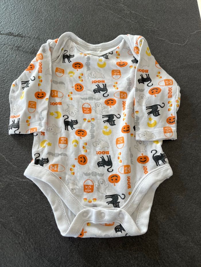 Body manches longues Halloween