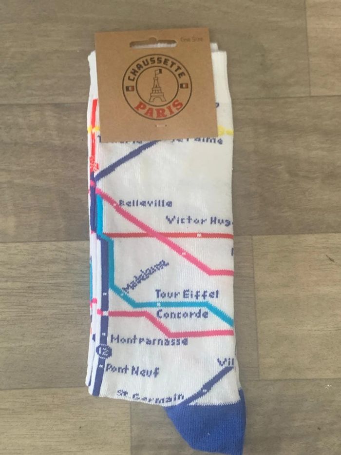 Chaussettes Métro Parisien  collection 🇫🇷