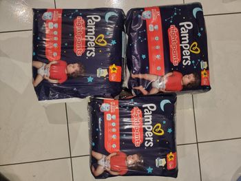 Pampers taille 6  pampers night pants