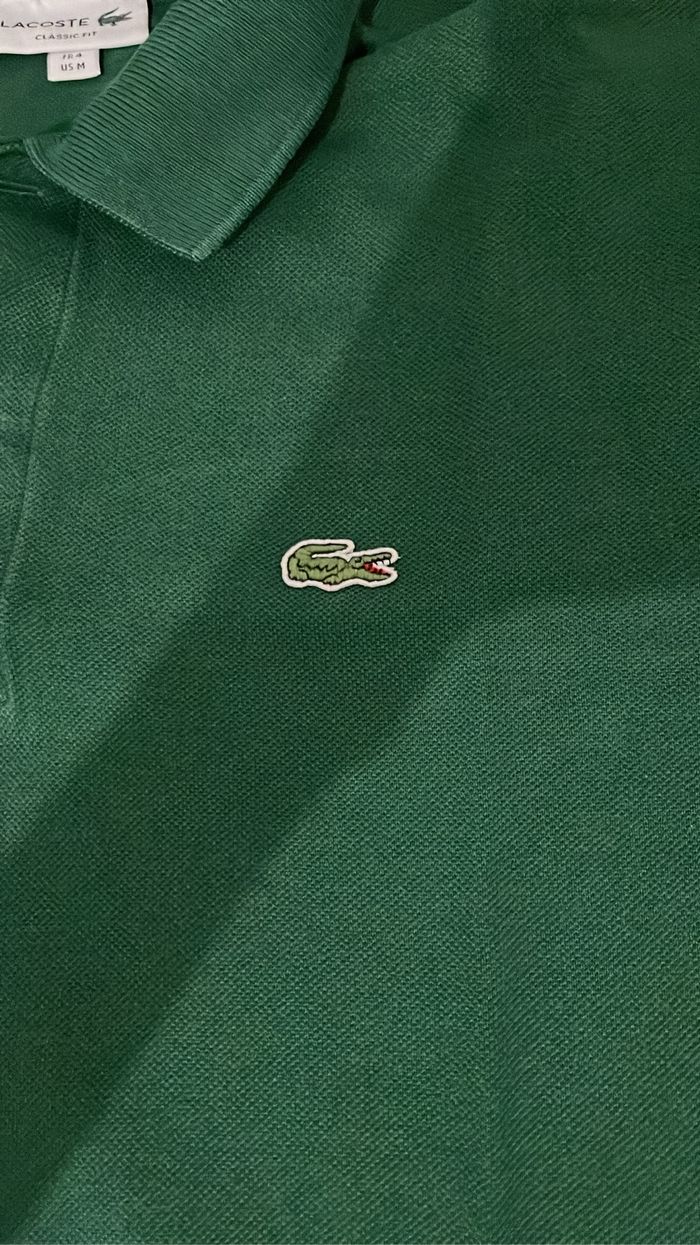 Polo Lacoste vert - photo numéro 2