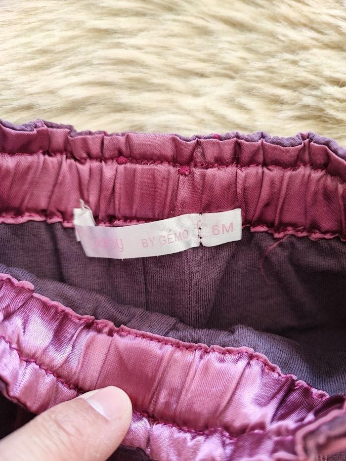 Short violet Gémo 6 mois - photo numéro 3