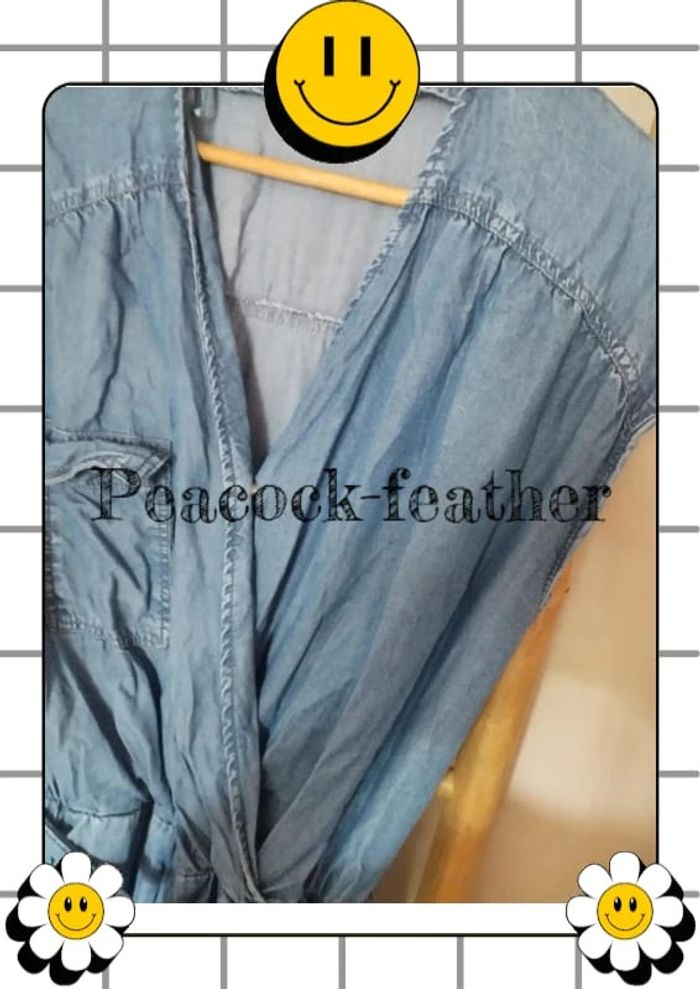 Combi pantalon jean camaïeu 42 - photo numéro 4