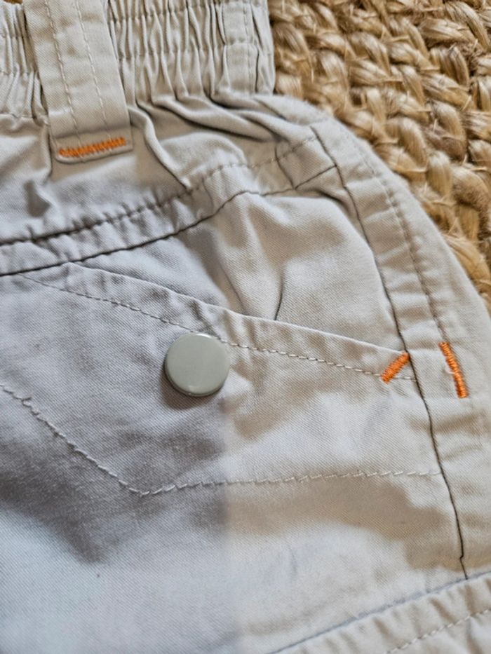 Short beige Tissaia 6 mois - photo numéro 3