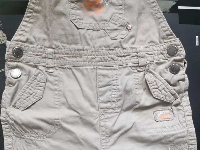 salopette courte taille 18 mois - photo numéro 3