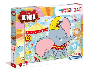 PUZZLE CLEMENTONI DUMBO 24 PIECES MAXI GEANT 62CMX42CM 28501
