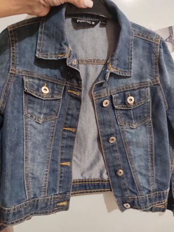 #kytie8ansgarcon. Veste en jeans taille 8