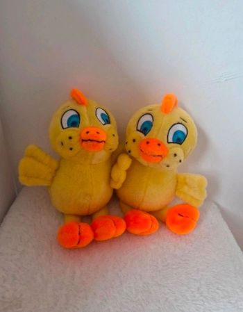 Peluche poussins