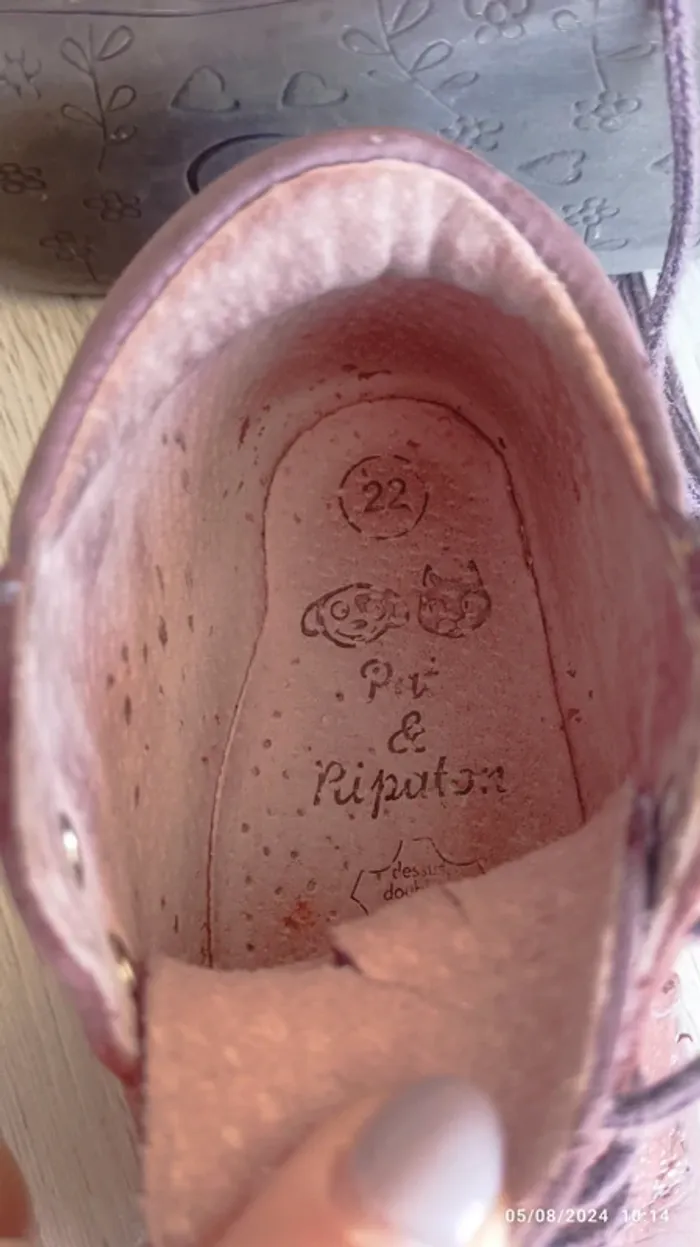 Chaussures violette - photo numéro 4